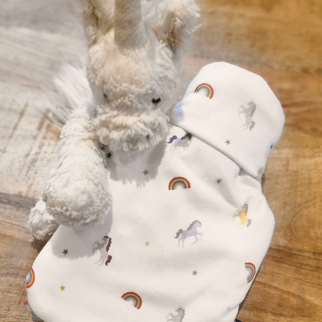 Children’s Unicorn Print 1L Hot Water Bottle