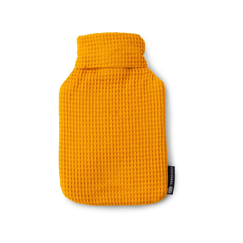 Mustard hot water bottle