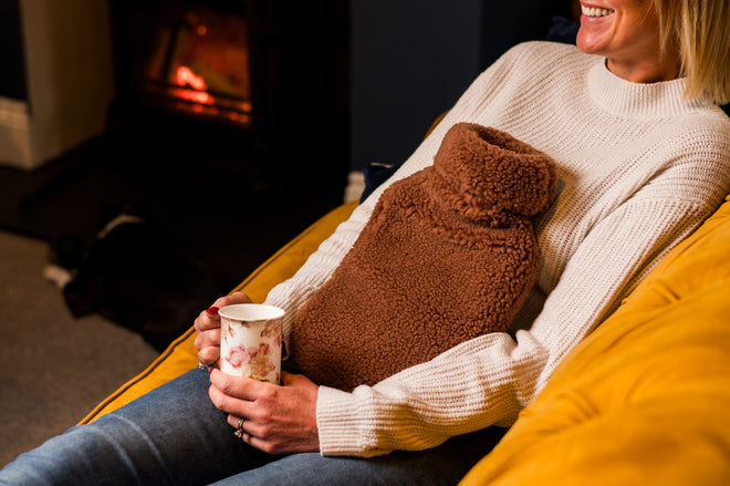 Chocolate Teddy Hot Water Bottle